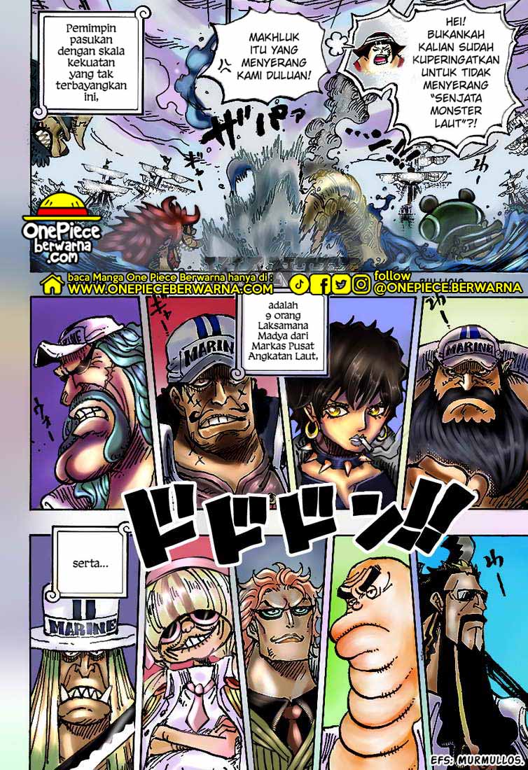 Baca manga komik One Piece Berwarna Bahasa Indonesia HD Chapter 1089